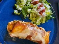 Low Carb Chicken Enchiladas